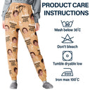 Gift For Mother,Gift For Grandma,Funny - Custom Photo Mama's Official Sleep Pants - Personalized Pajama Pants