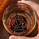 Gift For Brothers,Gift For Bestie,Gift For Men,Funny - World's Most Amazing Annoying Brother - Personalized Engraved Whiskey Glass