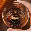 Gift For Couples, Gift For Husband, Gift For Boyfriend - Couple I Licked It So It's Mine Husband Wife - Personalized Engraved Whiskey Glass