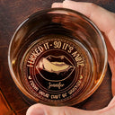Gift For Couples, Gift For Husband, Gift For Boyfriend - Couple I Licked It So It's Mine Husband Wife - Personalized Engraved Whiskey Glass