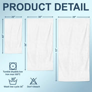 Custom Photo Funny Hot Couple - Personalized Beach Towel