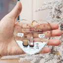 Memorial, Pet Lovers, Dog Lovers, Cat Lovers - Memorial Dog Cat You Were My Favorite Hello And Hardest Goodbye - Personalized Heart Shaped Glass Ornament
