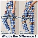 Family, Pet Lovers, Dog Lovers, Cat Lovers, Gift For Kids - Custom Photo Funny Family Pet Face Plaid Pattern - Personalized Pajama Pants