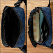 Travel, Gift For Yourself, Gift For Women, Gift For Men - Travel Is My Therapy - Personalized Crossbody Belt Bag