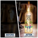 Gift For Bestie, Funny - Beach Bestie I Smile Because You Are My Sister - Personalized Bottle Light