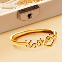 Gift For Yourself,Gift For Women,Gift For Mother,Gift For Grandma,Love - Beautiful Ring For Mom And Grandma - Personalized Custom Shaped Ring
