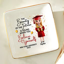 Graduation,Dad,Children,Gift For Sibling,Gift For Bestie - Beauty Of Future Is Found When You Believe In Yourself - Personalized Ring Dish