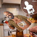 Humorous,Gift For Men,Custom Photo,Gift For Yourself,Cut-Face Photo - Custom Photo Belly Out For Summer - Personalized Custom Shaped Bottle Opener