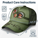 Gift For Father, Dad - Children, Happy - Best Dad Ever 3D Crossed Arms - Personalized Classic Cap