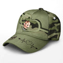 Gift For Father,Happy,Gift For Grandpa - Best Dad Ever 3d Cartoon Kids - Personalized Classic Cap