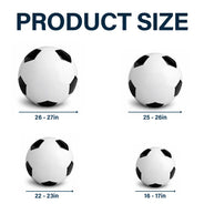 Gift For Father, Top Market, Football (Soccer), Confident, Summer Soccer Games, Vector, Alternating Color Text - Best Dad Grandpa Ever - Personalized Soccer Ball