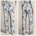 Pet Lovers,Pet Mom,Pet Dad,Dog Lovers,Dog Mom,Dog Dad,Love - Best Dog Dad Dog Mom Pattern - Personalized Pajama Pants