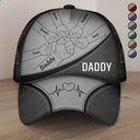 Gift For Father, Gift For Grandpa, Gift For Husband, Happy - Best Friends For Life Dad Grandad - Personalized Mesh-back Casual Cap