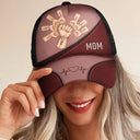 Gift For Father,Gift For Grandpa,Gift For Husband - Best Friends For Life Dad Grandad - Personalized Mesh-back Casual Cap
