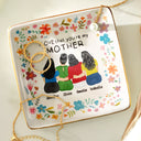 Gift For Bestie,Gift For Sisters,Gift For Women,Happy - Bestie Sister I Love That You're My Sister - Personalized Ring Dish