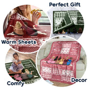 Gift For Women,Gift For Sisters,Gift For Bestie,Gift For Sibling,Love - Besties Sisters Hug This Blanket - Personalized Fleece Blanket, Sherpa Blanket