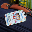 Gift For Bestie,Travel,Happy - Besties Trip - Personalized Luggage Tag