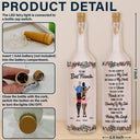 Gift For Bestie,Gift For Women,Happy,Top Market - Besties You Are The Sister I Got To Choose - Personalized Bottle Light