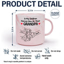 Dad,Daughters,Sons,Gift For Grandpa,Grandpa,Grandkids,Happy,Christmas - Better Than Having You As My Grandpa - Personalized Marble Mug