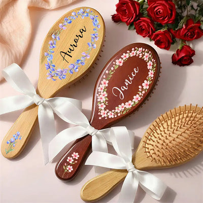 Wooden Hair Brush