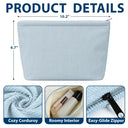 Travel,Confident,Gift For Bestie,Bachelorette,Icon - Bachelorette The Bach Club - Personalized Corduroy Makeup Bag