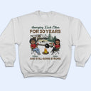 Annoying Each Other Husband Wife Camping - Couple Gift - Personalized Custom Hoodie