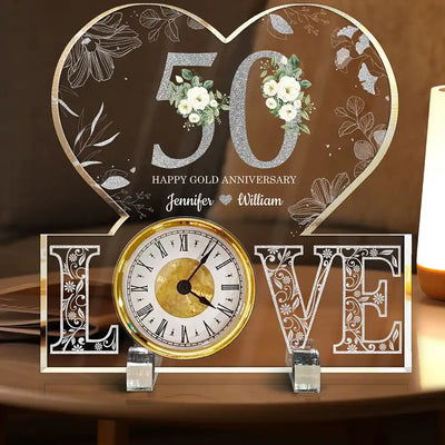 Acrylic Desk Clock