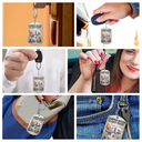 Gift For Yourself, Gift For Women, Happy, Camping - Camper Queen Classy Sassy - Personalized Aluminum Keychain