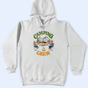 Gift For Men, Gift For Women, Best friends' Hobby, Camping, Gift For Bestie, Summer, Happy - Camping Crew - Personalized T Shirt