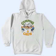 Gift For Men, Gift For Women, Best friends' Hobby, Camping, Gift For Bestie, Summer, Happy - Camping Crew - Personalized T Shirt