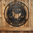 Funny,Farm,Gift For Yourself,Gift For Women,Gift For Men - Chicken Coop Farm House - Personalized Cutout Metal Sign