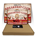 Chicken Coop Mother Cluckers - Personalized Classic Metal Signs