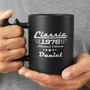 Gift For Men,Gift For Father,Gift For Husband,Gift For Couples,Gift For Boyfriend,Gift For Grandpa,Non-Eng,Confident - Classic Limited Edition For Him, Dad, Husband, Grandpa - Personalized Wrench Shaped Handle Mug