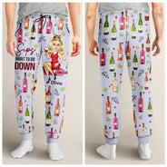 Top Market,Gift For Yourself,Gift For Women,Gift For Bestie,Gift For Sisters,Happy,Christmas - Corks Are For Quitters Cartoon Slay Girl - Personalized Sweatpants