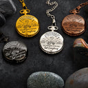 Gift For Couples,Gift For Husband,Gift For Boyfriend,Love - Couple Hand Holding I Wish I Could Turn Back The Clock - Personalized Pocket Watch