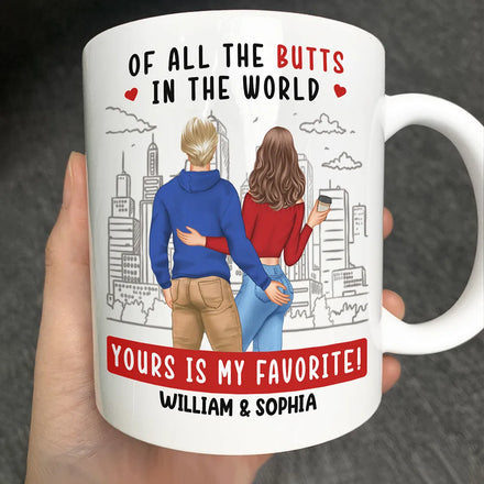 Couple Yours Is My Favorite - Personalized Mug