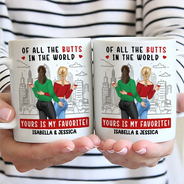 Gift For Wife,Gift For Girlfriend,Love - Couple Yours Is My Favorite - Personalized Mug