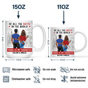 Gift For Wife,Gift For Girlfriend,Love - Couple Yours Is My Favorite - Personalized Mug