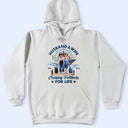 Happy,Gift For Yourself,Gift For Women,Gift For Men,Grilling - Cruising Partners For Life 3D Effect Couple - Personalized T Shirt