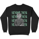 Graduation,Happy,Photo,Proud - Custom Photo Senior Vintage Portrait - Personalized T Shirt