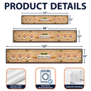 Sentimental,Christmas,Family,Icon - Custom Family Christmas Cookie - Personalized Table Runner