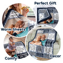 Gift For Bestie,Gift For Women,Christmas,Happy - Custom Photo 10 Reasons Why You Are My Bestie - Personalized Fleece Blanket, Sherpa Blanket