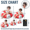 Custom Photo, Art Design, Summer, Family, Cruising, Adorable, Photo - Swimming Float 3D Effect - Custom Photo 3D Summer Concept Swimming Float Cruising - Personalized Acrylic Magnet