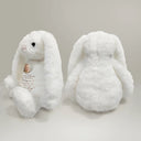 Memorial,Family,Gift For Grandparents,Parents,Sad - Custom Photo A Hug From Heaven - Personalized Soft Toy Bunny
