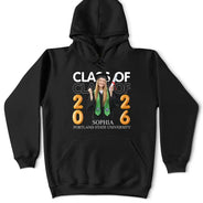 Graduation,Gift For Women,Gift For Men,Gift For Yourself,Gift For Daughter,Gift For Son,Gift For Sisters,Gift For Brothers,Gift For Bestie - Custom Photo A New Chapter Begins Graduation - Personalized T Shirt