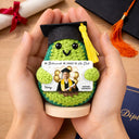 Graduation, Gift For Women, Gift For Men, Gift For Daughter, Gift For Son, Gift For Bestie, Happy, Funny - Custom Photo A Sweet Ending To A New Beginning - Personalized Doll Crochet With Custom Card