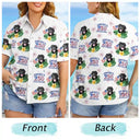 America 250th,Custom Photo,Independence Day,Summer,Pet Lovers,Playful,Remove BG Photo - Custom Photo America 250 Anniversary Dog Cat Pet - Personalized Hawaiian Shirt