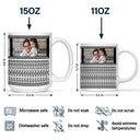 Custom Photo,Gift For Father - Custom Photo Best Dad Ever Hidden Message - Personalized Mug