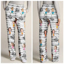Gift For Yourself,Gift For Men,Gift For Grandpa,Gift For Father,Happy,Summer - Custom Photo Best Dad Grandpa Ever - Personalized Pajama Pants