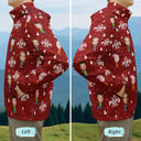 Gift For Father,Gift For Grandpa,Funny - Custom Photo Best Dad Grandpa Ever Pine Tree - Personalized Rain Jacket